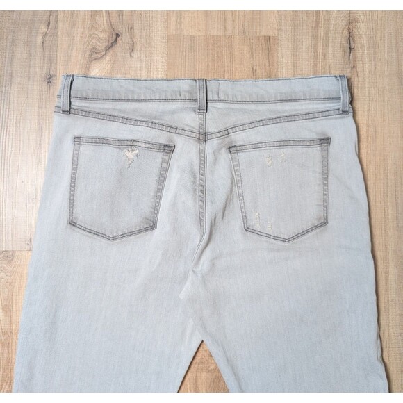 J Brand Size 36X29 Tyler Taper Jeans Trounced Porpoise Distressed Grunge Urban - Picture 4 of 9